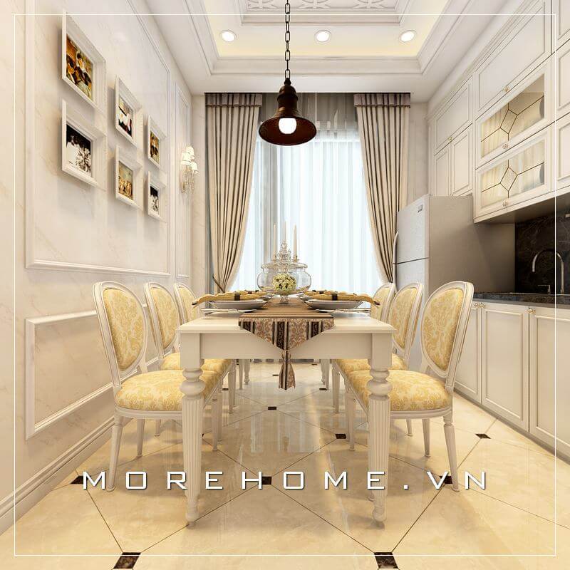 Xu hướng thiết kế phòng bếp đẹp tiện nghi